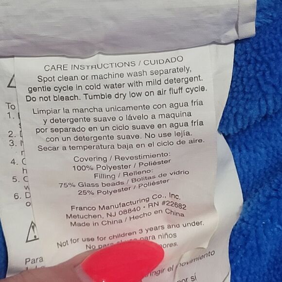 Super Mario 5lb weighted blanket - Picture 7 of 12